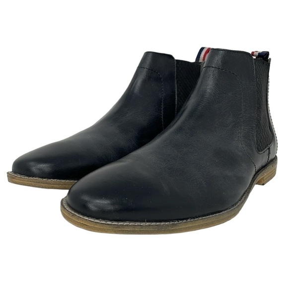 Ben Sherman Chelsea Boots Men\'s 13 Black Leather Slip On Ankle Boots main image 6